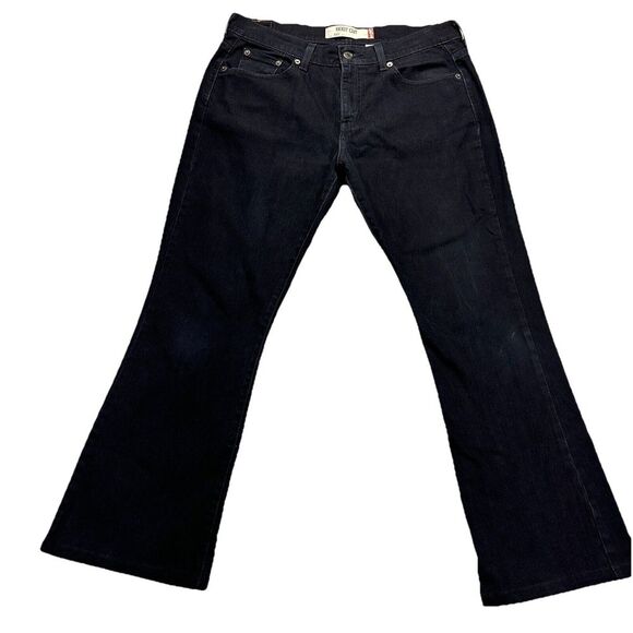 Levi's 515 Bootcut Jeans Womens 10 S Blue stretch denim ‎ Western Flare 33x28 - Picture 1 of 14
